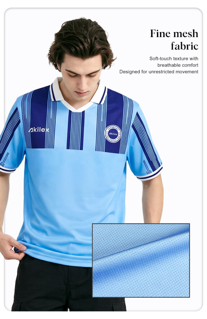 Wholesale Retro Jersey Sublimated Jersey- Custom Sports Polo - detail - Akilex custom sublimation