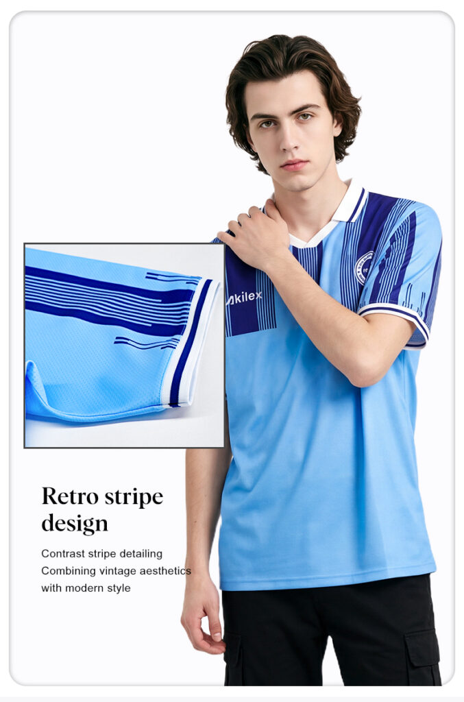 Wholesale Retro Jersey Sublimated Jersey- Custom Sports Polo - detail - Akilex custom sublimation