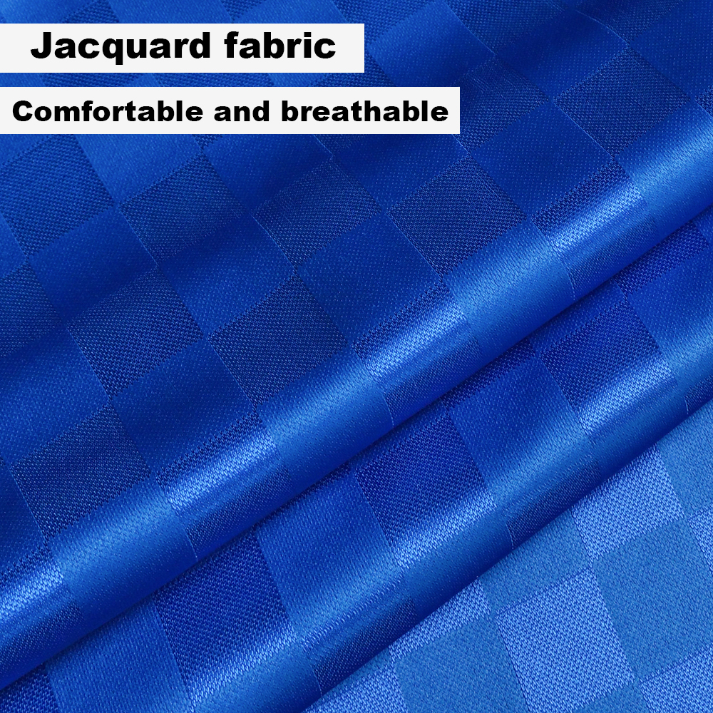 Custom Sublimated Retro Streetwear Jersey - Blue - product photo 2