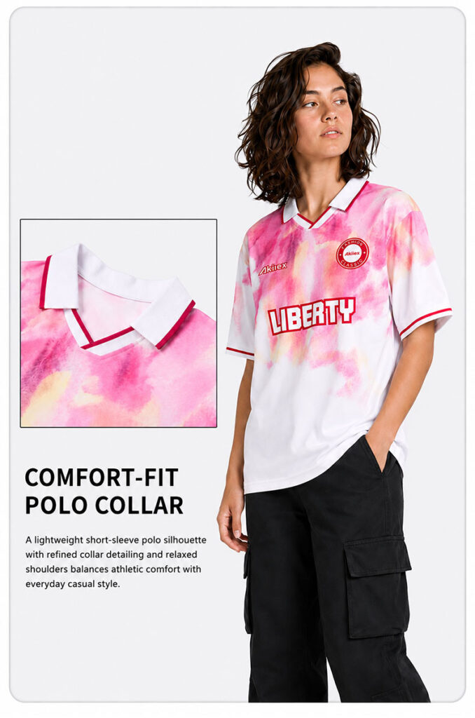 Custom Esports Polo Jersey - Sublimated Gaming Shirt - product photo 5