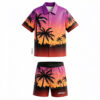 Tropical Sublimated Beach Set - Custom Shirt Shorts