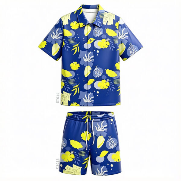 Tropical Sublimated Beach Set - Custom Shirt Shorts