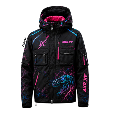 26D044 Custom Esports Team Jacket Hooded Esports Jacket