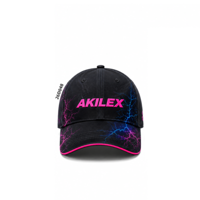 26D048 Wholesale Custom Esports Team Baseball Cap Manufacturer for Gaming Clubs Teams Events and Club Organizations
