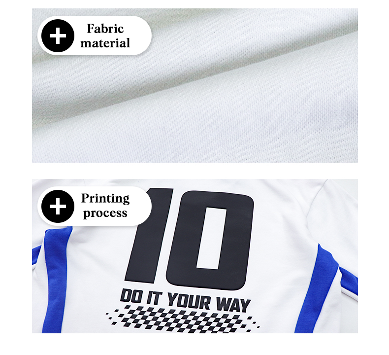 Custom Streetwear Jersey - Racing Checkered Print - detail - Akilex custom sublimation