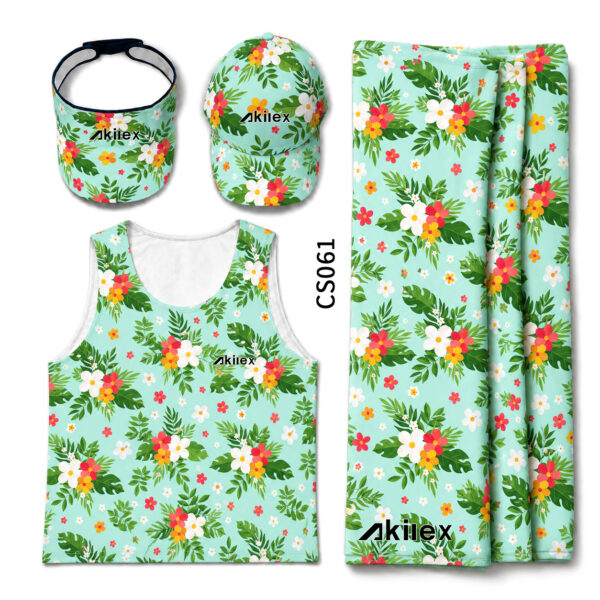 Professional Beach Wear Set - Custom Toucan Print