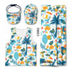 Professional Beach Wear Set - Custom Toucan Print