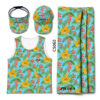 Professional Beach Wear Set - Custom Toucan Print