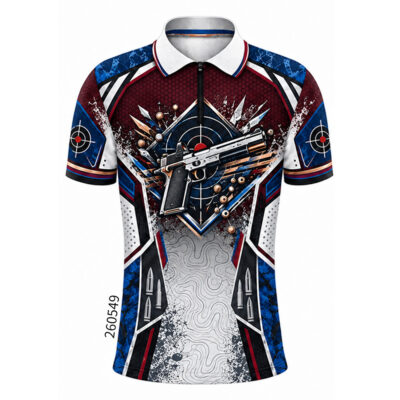 260549 Customized Shooting Jersey for Precision Team Events